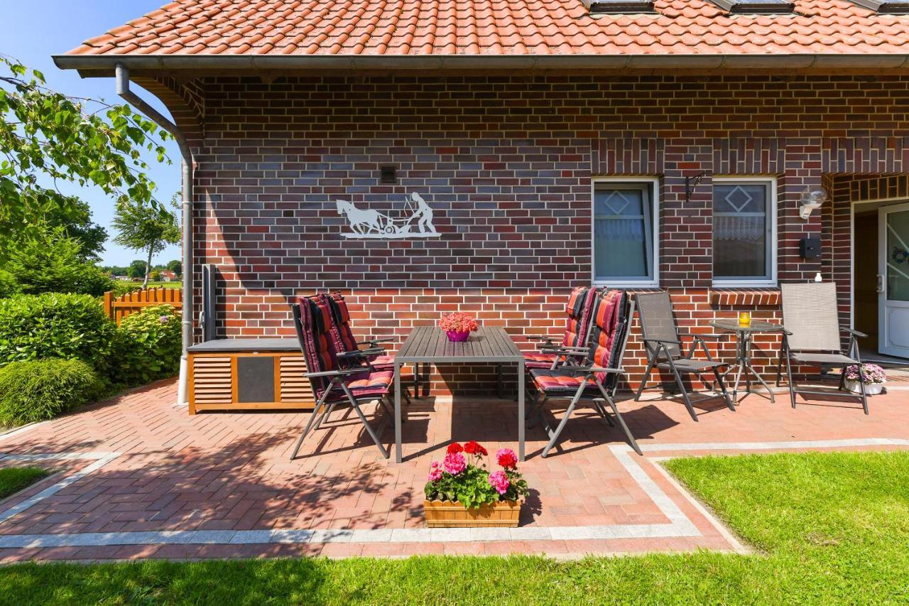 Ferienwohnung Muehlenblick Auf Dem Ferienhof Eschen Moorweg Eksteriør billede