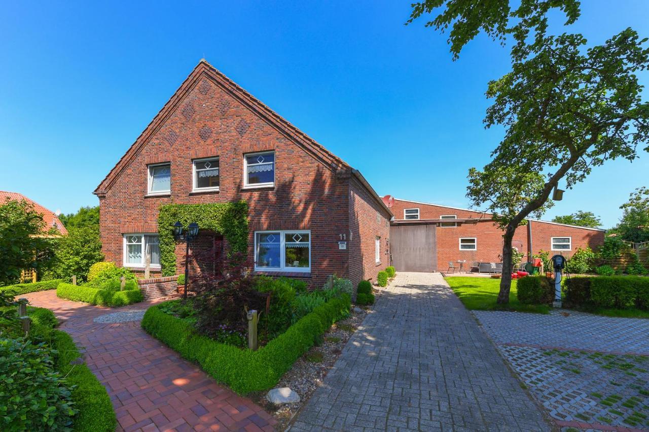 Ferienwohnung Muehlenblick Auf Dem Ferienhof Eschen Moorweg Eksteriør billede
