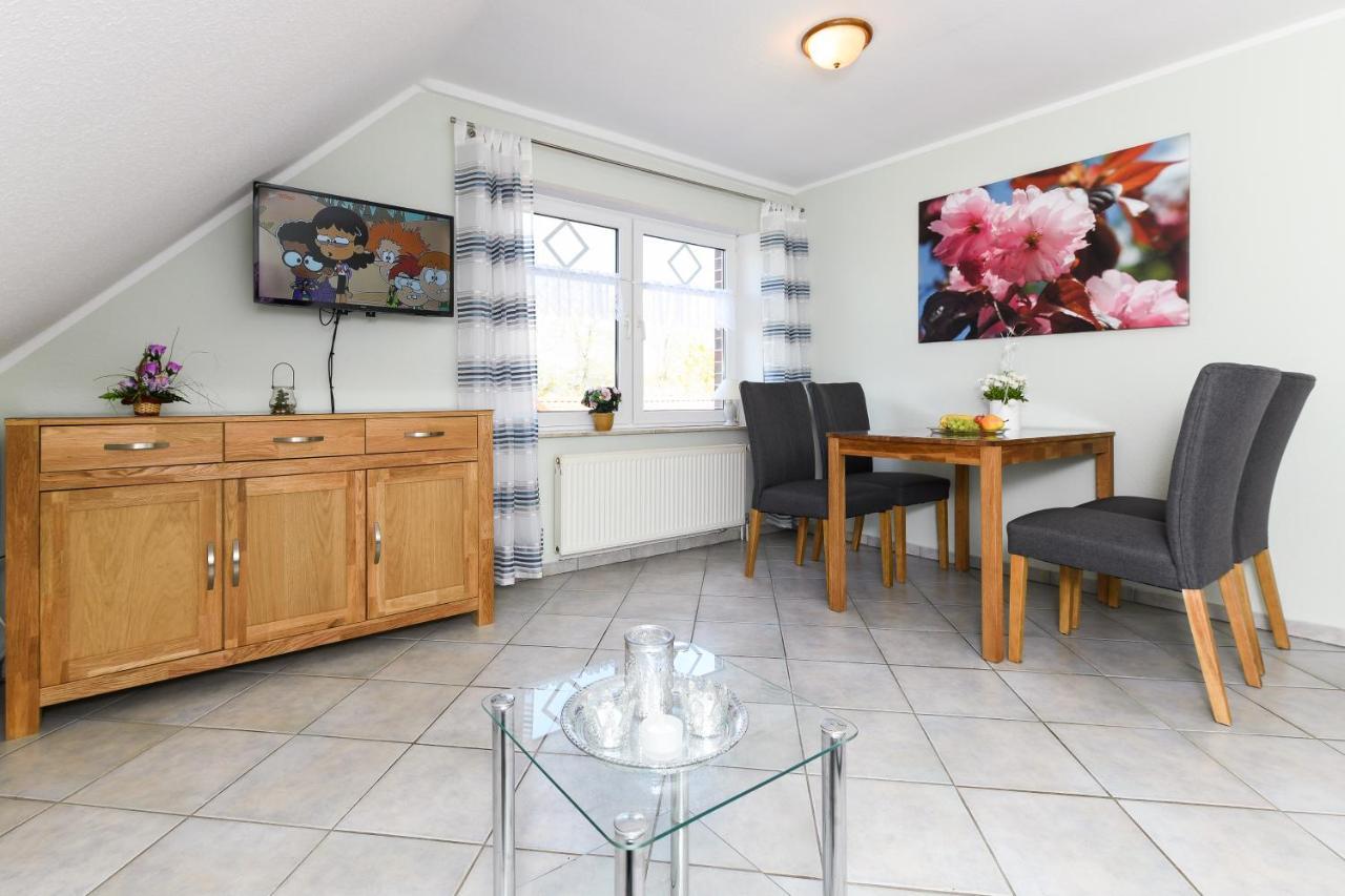Ferienwohnung Muehlenblick Auf Dem Ferienhof Eschen Moorweg Eksteriør billede