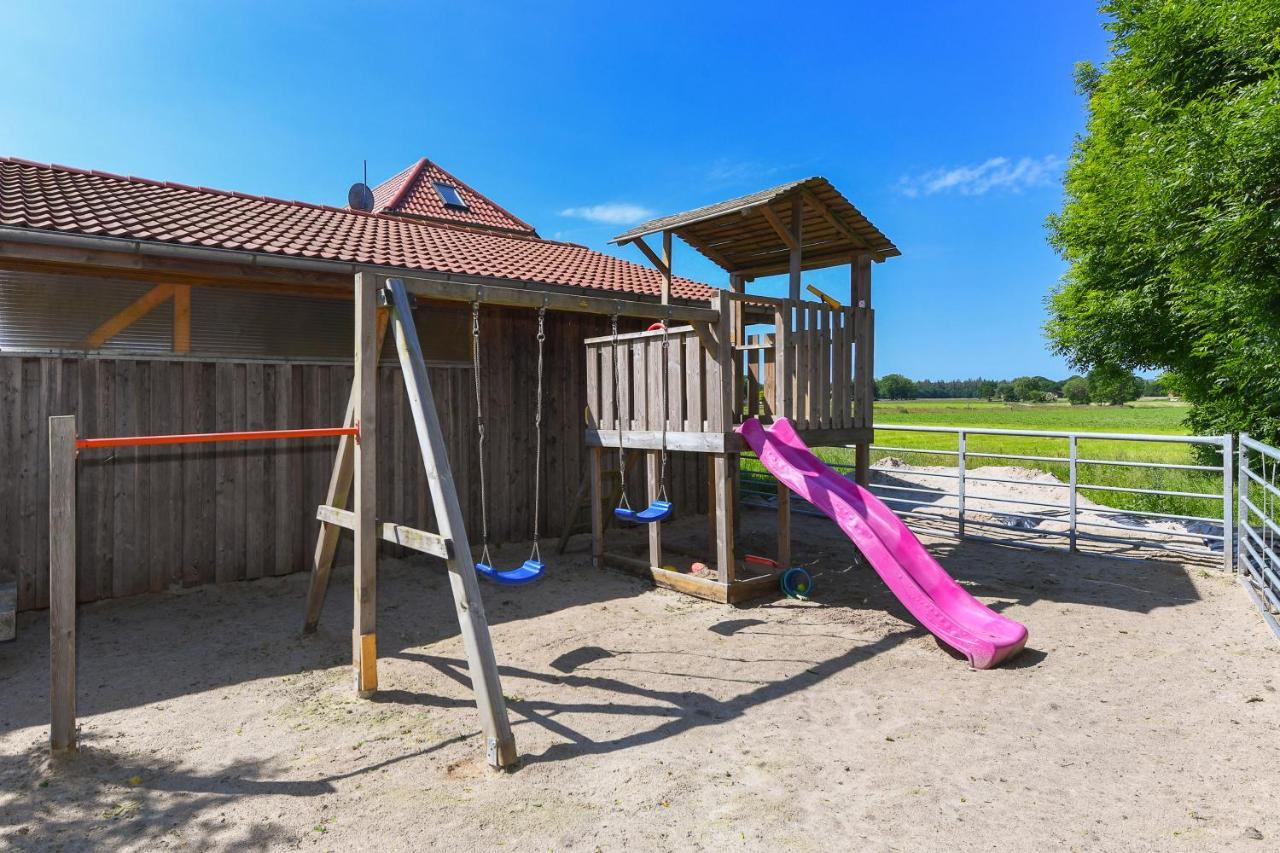 Ferienwohnung Muehlenblick Auf Dem Ferienhof Eschen Moorweg Eksteriør billede