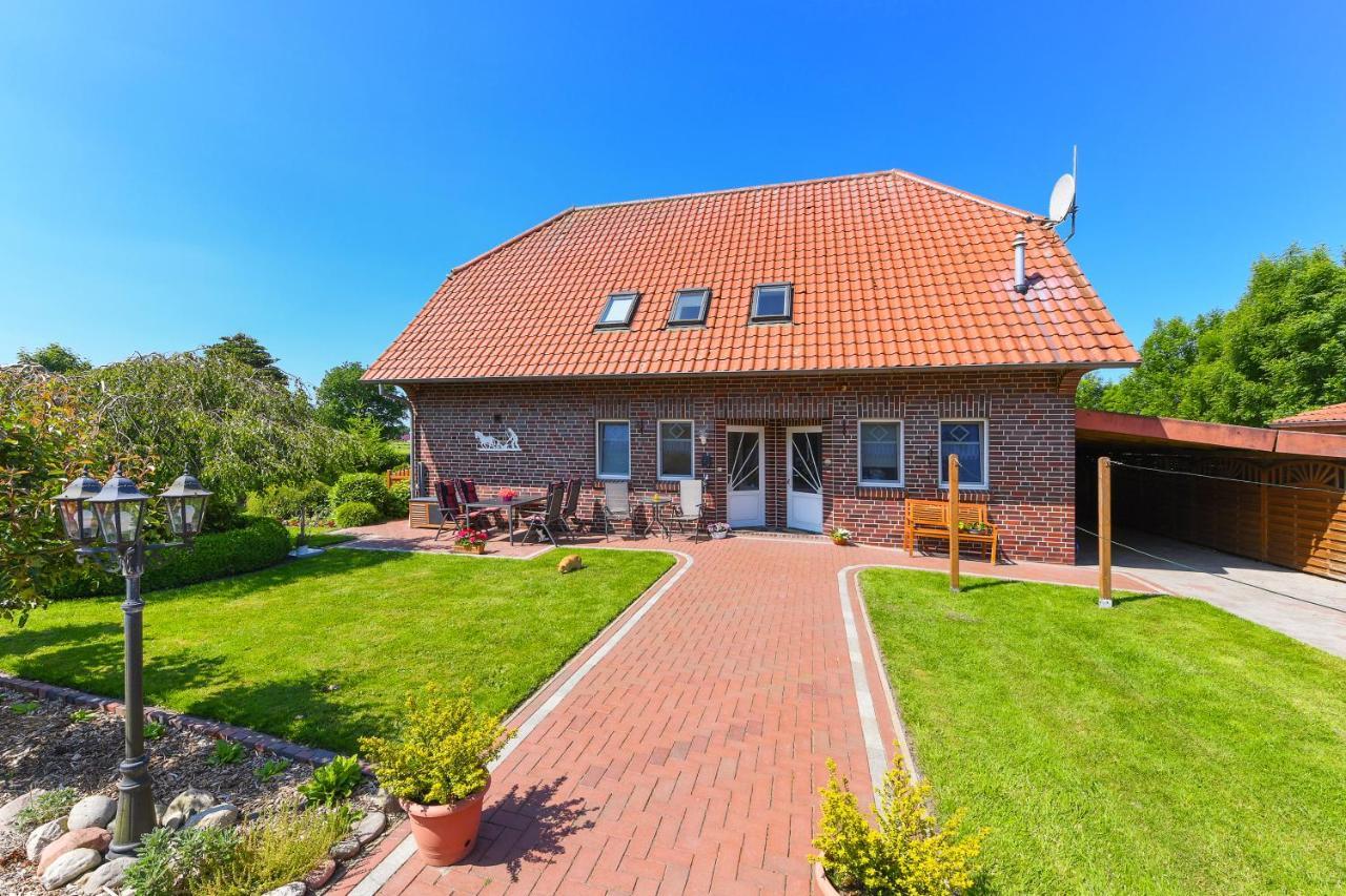 Ferienwohnung Muehlenblick Auf Dem Ferienhof Eschen Moorweg Eksteriør billede
