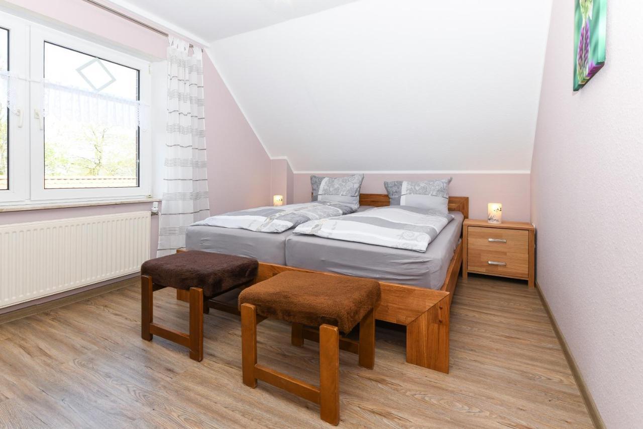 Ferienwohnung Muehlenblick Auf Dem Ferienhof Eschen Moorweg Eksteriør billede